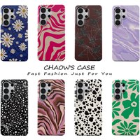 Luxury Bugrs Ivory Spots Phone Case for Samsung Galaxy S20 FE S22 S24 S25 S26 Plus Ultra Edge 4G 5G Double-layer Back Cover