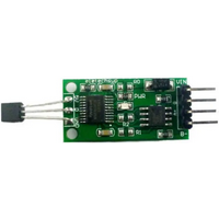DC 3.7-25V DS18B20 RS485 RS232 TTL Modbus RTU Temperature Sensor Remote Acquisition Monitor Module For Arduino PC PLC MCU