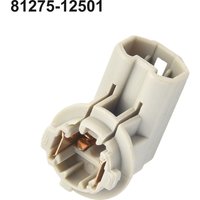 1pc Tail Lamp Light Taillight Bulb Socket 81275-12501 Plastic For Toyota For RAV4 13-16 2.5L Light Bulb Socket Holder