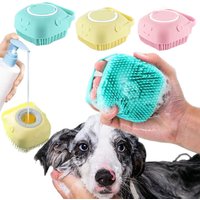 Pet Bath Brush To Bathe Grooming Dog Cats Comb Short Hair Brush Pet Cat Bathroom Cleaning Tool Silicone Dog Bath Massage Gloves