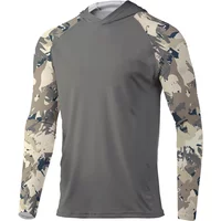 Fishing Hoodie Men Clothes Summer Green Camo Long Sleeve Fishing Jersey Sun Protection Comfortable sports jacket Fishing Shirts
