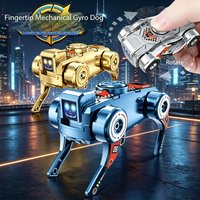 Fingertip Gyroscope Series Chain release Robot Dog Transformable Rotating Fidget Spinner Stress Relief Finger Adults Toy Gifts