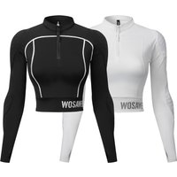 AliExpress WOSAWE Women's Motorcycle Jacket Set Summer Mesh Breathable Cycling Clothing Lightweight Casual Daily Fitness Shirt Pants