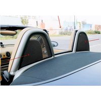 Clear PC Wind Deflector For Porsche Boxster 987 Roadster 2006-2012 Anti-Turbulence Roll Bar Mesh Wind Screen Modified Parts