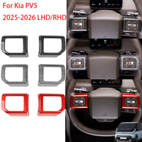 For Kia PV5 2025-2026 LHD/RHD Car Steering Wheel Decor Cover Trim Interior Refit Styling Auto Interior Decoration Accessories