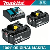 2026 Genuine Makita 18V 6.0Ah Battery With Indicator BL1830 BL1840 BL1850 Rechargeable Power Tool Lithium Battery
