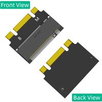 M.2 for NVME M-Key / M2 SATA B+M Key 2230 to 2242 Extension Adapter Card Converter for ThinkPad X270 X280 T470 T480 L480 T580