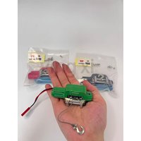 Metal Automatic Winch With 3CH Control Cable For 1/10 RC Crawler Car Axial SCX10 traxxas TRX4 RC4WD D90 Upgrade Parts