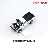 POPRACE 1:64 Datsun 620 Rocket Bunny Pandem Pickup Alloy Car Model