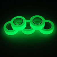 Green Fluorescent Warning Tape - Self-adhesive Luminous Safety Tape, DIY Decorative Glowing Tape, Stage Stair Safety Tape