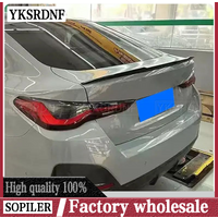 Becquet de Coffre Arrière de Voiture en Fibre de Carbone group/Carbone Sec, pour BMW Série 4 G26 4 Portes 2020-2022