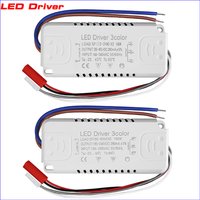 Constant Current LED Driver 3colors 20-40W×2 240mA Adapter For Power Supply AC220V Lighting Transformers For LED Strips