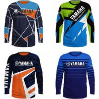 Yamaha Summer New GP Off-Road Moto Riding Suit Unisex Extra Large Breathable Quick-Drying Off-Road Racing Training Long-Sleeve T