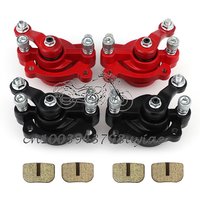 Front Rear Disc Brake Caliper Pads For 43cc 47cc 49cc Mini Moto Kids ATV Quad Minimoto Pit Dirt Pocket Bike Gas Scooter Parts
