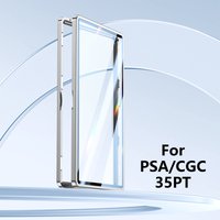 Aluminum Alloy Graded Cards Protector Case For PSA/CGC Slab, UV & Scratch Resistant Trading Card Magnetic Display Holder Box