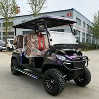 Supreme Luxury Electric Golf Cart 4WD Off-Road Vehicle 2/4/6 Seats 48V/60V/72V 4000W/5000W/7500W New Design Hunting Car