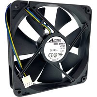 SAB4B2U -PFGE 120mm 12cm PWM Water Block Watercooler Cooling Fan,120X120X25mm 12V Dual Ball Bearing 2700RPM for Apistek Fans