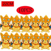 2026 Pokemon Plush Pikachu Dolls Kawaii Anime Pokémon Pichu Short Stuffed Toys Cute Cartoon TOMY Pokmon