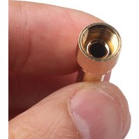 6.35mm Male to 3.5mm Female Plug with 3.5mm Screw Jack Headphone Audio Adapter Audio Video Cable Adapter Locking Cable