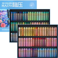 Paul Rubens 132 Colors Oil Pastels Set Ultra-Soft Creamy Easy Blend Bullet Head Design for Drawing Painting Sketching Artists