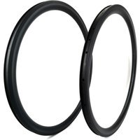 AliExpress ZEEUQI Carbon Single Rim 700c V Brake 30/35/38/40/45/50/55/60/80/88mm Depth Clincher/Tubeless/Tubular UD/3k Matte/Glossy 16-32 Hole