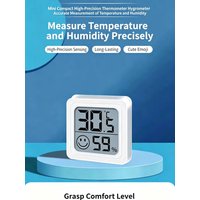 Mini LCD Digital Weather Station 1/3 PCS Indoor Thermometer Hygrometer Temperature Humidity Sensor Gauge