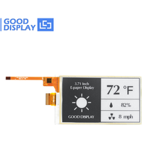 3.7-Inch E-Ink Touch Display for Raspberry Pi E-Paper Touchscreen with 1s Fast Refresh 416x240 Resolution, GDEY037T03-T02