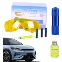 Car Air Conditioning Leak Detection Tool Kits R134a Refrigerant Fluorescent Gas A/C Leak Test UV Dye Repair Tools