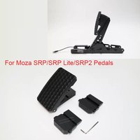 Simulated Racing Game Pedals Throttle Brake Clutch Adjustable Pedal Panel With Angle Module For Moza SRP/SRP Lite/SRP2 Pedals
