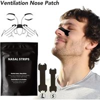 90/60/30PCS Black Nose Strips Extra Strength Nasal Strips Better Sleeping Non-Invasive Anti Snoring Strips for Adult and Child