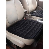 Thickened Plush Car Front Seat Cushion Non-slip Warm Fluffy Auto Chair Cover Mat Universal