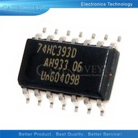 20pcs/lot 74HC393 74HC393D SOP-14 patch counter / divider original authentic In Stock