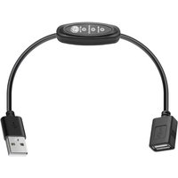 Fan Speed Controller Cable Power Adapter USB 5V 3 Speed Adjustable USB Fan Adapter Connector Cable for Desk Fan Blower