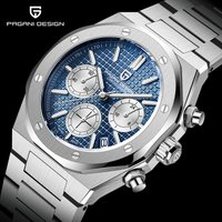 PAGANI DESIGN PD1707 Men's Quartz Wristwatch Business Casual Luxury Watches Sapphire Waterproof Stainless Steel Watch for men