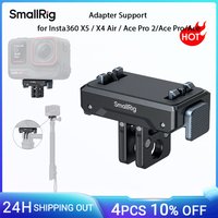 SmallRig Adapter Support for Insta360 X5 / X4 Air / Ace Pro 2/Ace Pro/Ace Quick Release w 1/4"-20 Threaded for Magic Arms -5814