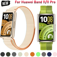 Nylon Loop Strap For Huawei Band 11 Pro Original Replaceable Bracelet Watchband For Huawei Band 11 Breathable Correa Accessories