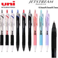 1PCS UNI Ballpoint Pen Jetstream Series Gel Pen Low Friction Fast Dry Smooth Writing School Office Supplies 0.38/0.5/0.7mm