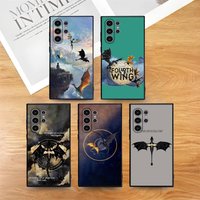Dragon F-Fourth Wing Phone Case For Samsung S Series S21 S22 S23 S24 S25 FE Plus Ultra TPU Soft To Skin-friendly Case