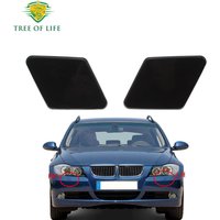 For BMW E90 E91 320i 325i 330i 328i 2004 2005 2006 2007 2008 Unpainted Front Bumper Headlamp Washer Spray Nozzle Cover Jet Cap