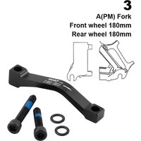 AliExpress NONE Ultralight Disc Brake Caliper Mount Adapter Aluminum Alloy Multicolor a/B Pillar Adaptor Bracket Mountain Bike with Bolts