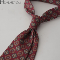 New Elegant Paisley Necktie Formal Polyester Printed Neckties Shirt Accessories 9cm Width Luxury Neck Ties College Student