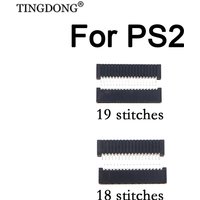 10PCS 18Pin 19Pin Button Film Socket For PS2 Controller Slot For PS2 18 Pin 19 Pin Black