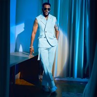2025 Summer Hot 2 Pieces Jacket Pants Single Breasted Notch Collar High Quality Business Male Clothing Sleeveless Fashion