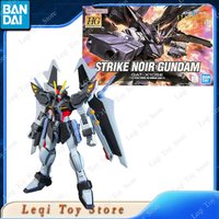 Bandai Original Genuine HG 1/144 STRIKE NOIR GUNDAM GAT-X105E SEED-41 Action Anime Figures Toys Gift Assembly Model Ornaments
