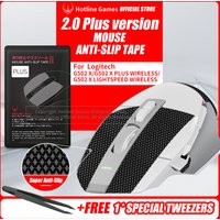 Hotline Games 2.0 Plus Mouse Anti-Slip Grip Tape for Logitech G502 X Wired /Wireless,Grip Upgrade,Moisture Wicking,Easy to Apply
