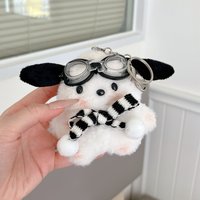 Cute Plush Sanrio Scarf Pochacco Earphone Cover For Apple Airpods 1 2 3 4 Pro 2 Pro 3 Fluffy Bluetooth Headset Protective Cover