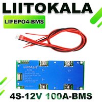 LiitoKala 4S-8S-12S-16S-BMS Płytka Ochrony Akumulatora Litowo-Żelazowo-Fosforanowego LiFePo4