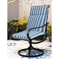 Stylish Seat Cushion with Integrated Backrest Thickened Printed Office Dining Student's Chair Cushion Home Decorative mat 등받이 쿠션