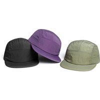 Quick-drying 5-Panel Cap Lightweight Soft-brimmed Baseball Caps for Men and Women Summer Outdoor Sports Hip-hop Hat