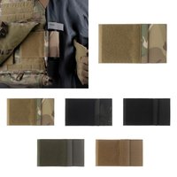 Outdoor TQ tourniquet Holder For Camping Vest Plate Carrier Side Wing Magic Fastener Elastic Tourniquet Pouch Vest Accessories